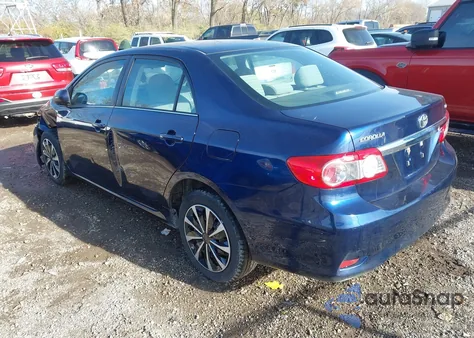2013 Toyota Corolla Le from USA, damaged, VIN 5YFBU4EE6DP093501